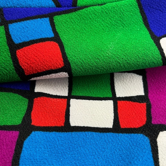 Vintage 1970s Mondorian skirt maxi - Picture 3 of 8